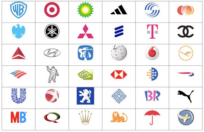 Brand Names on Brand Logos